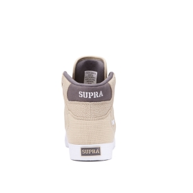 Supra Mens VAIDER Mojave/Dk Grey/white High Top Shoes | CA-16462